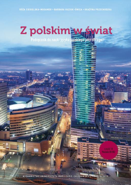 Okładka: Z polskim w świat. Część 2. Podręcznik do nauki języka polskiego jako obcego