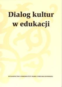 Okładka: Dialog kultur w edukacji