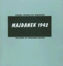 Okładka: Księga zmarłych więźniów. Majdanek 1942