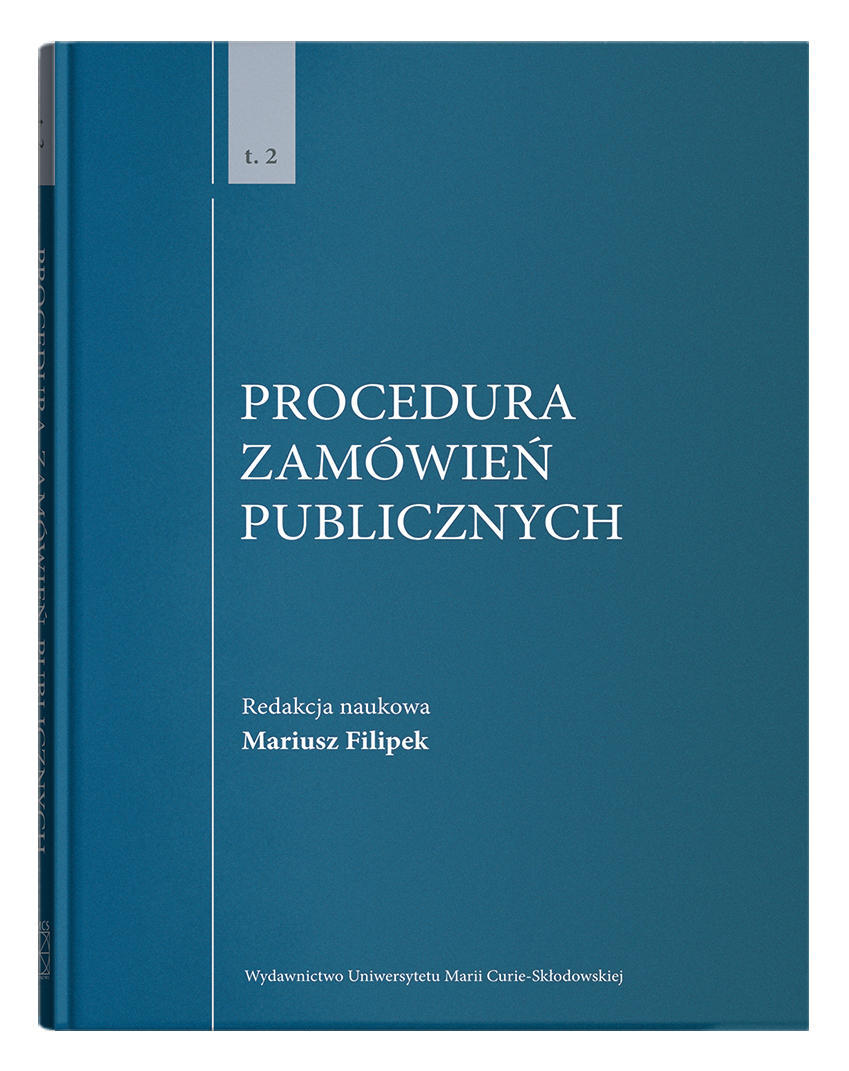 Okładka: Procedura zamówień publicznych, t. 2