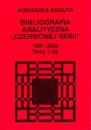 Bibliografia analityczna "czerwonej serii" 1981-2008. Tomy 1-25