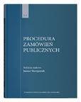 Procedura zamówień publicznych, t. 1